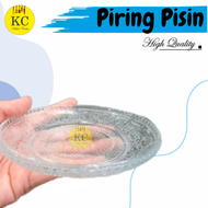 Piring Pisin Lepek Mini Kecil Kaca Beling Murah 6 Pcs