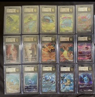 CGC Pristine 10 Sv2a 151 Charizard Blastoise Venusaur SAR SR RR Chamander Bulbasaur Squirtle 噴火龍 奇異花