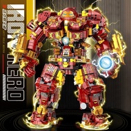 Iron Man Armor Intelligence Robot 14 Assembly Toys 6-10 Years Old Boy Gifts Iron Man Anti Hulk Mecha
