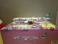 【特價+包順豐】EVA Air 長榮航空 777-300ER B-16740 Hello Kitty 塗裝 1:400 飛機模型 Diecast Airplane model 1/400 (NG LI