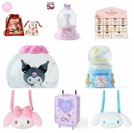 🐧Sanrio 三麗鷗 2024聖誕節系列 索繩袋套裝, Hello Kitty 50週年 閃光雪球, My Melody, 玉桂狗, Kuromi 雪球, Hello Kitty 手拉喼零食, 聖誕