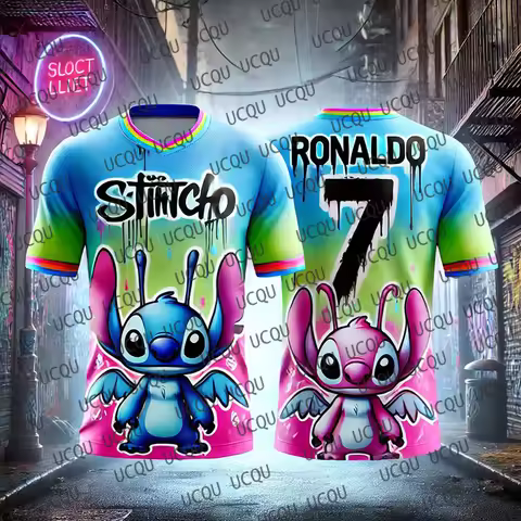 2025Special Edition Graffiti Football Jersey Ronaldo 7 Soccer Jersey Training Uniform Breathable Ove