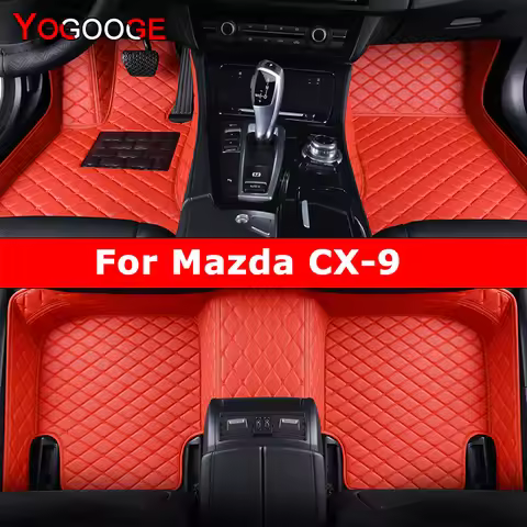YOGOOGE Custom Car Floor Mats For Mazda CX9 CX-9 2006-2015 Auto Carpets Foot Coche Accessorie