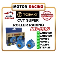 TOBAKI Super CVT Roller VARIO150 PCX150 ADV150 160 STEP125 AIRBLADE 8G 9G 10G 11G 12G 13G 14G 15G 16