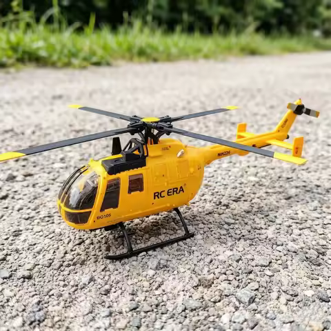 New 1/25 RC ERA Remote Control Helicopter C180 6-Channel BO-105 Simulation Aircraft Intelligent Inve