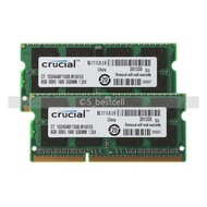 For CRUCIAL 2X 8GB DDR3L 1600 MHz PC3L-12800S 204PIN SO-DIMM Laptop RAM Memory