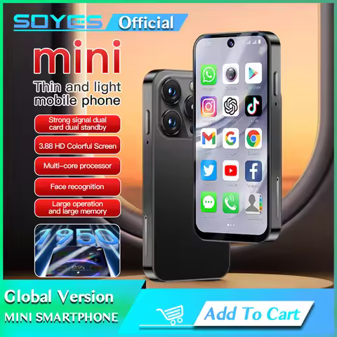 SOYES XS19 Pro 3GB RAM 32GB ROM Android 12.0 Smartphone 1950mAh Face ID 4G LTE Type-C OTG 3.88‘’ Scr