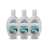 Eskinol Pimple Fighting Facial Deep Cleanser, with Dermaclear Formula - 225ml Each (3)