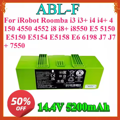 ABL-F Cleaner Battery for iRobot Roomba i3 i3+ i4 i4+ 4150 4550 4552 i8 i8+ i8550 E5 5150 E5150 E515