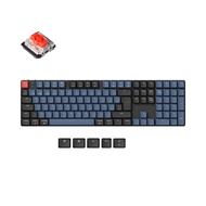 WACB K5 Keychron Pro Qmk/ ผ่านคีย์บอร์ดแบบกลไกไร้สาย ISO 100% Layout ABS Keycaps แบ็คไลท์ RGB Hot-Sw