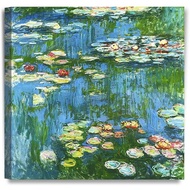 Water Lily Pond Claude Monet Art Reproduction Giclee Wall Art Print for Home Decor