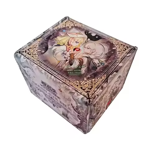 Yu-Gi-OH! Azamina Aphes Asteria Elzette DIY Large Capacity Leather Card Box Game Collection Card Sto