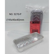 Aluminium Tray 5270P (Rectangular) With Lid