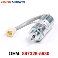 Solenoid Dừng Động Cơ Máy Xúc Cho ISUZU EX400 3LD1 3LD2 4LE1 12V Solenoid Ngắt Nhiên Liệu 897329-568