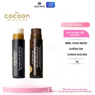 Combo Dak Lak Cocoon Coffee Lip Scrub 5g + Genuine Ben Tre Cocoon Cocoon Cocoon Coconut Oil Lip Balm 5g