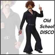 Performance retro hippie cosplay party disco costume 70s costume adult disco couple costume Halloween dance costume