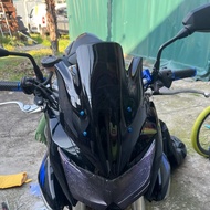 Motorcycle Windscreen Windshield Z750 Z1000 Front Deflector For Kawasaki Z 750 2012 Z 1000 2007 2008