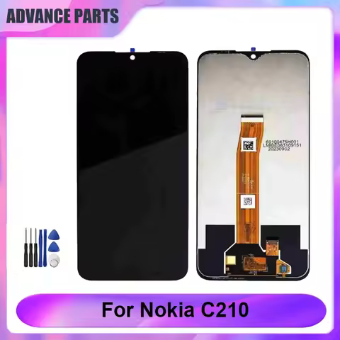 6.3" IPS Display For Nokia C210 LCD Screen Touch Panel Digitizer Assembly For Nokia C210