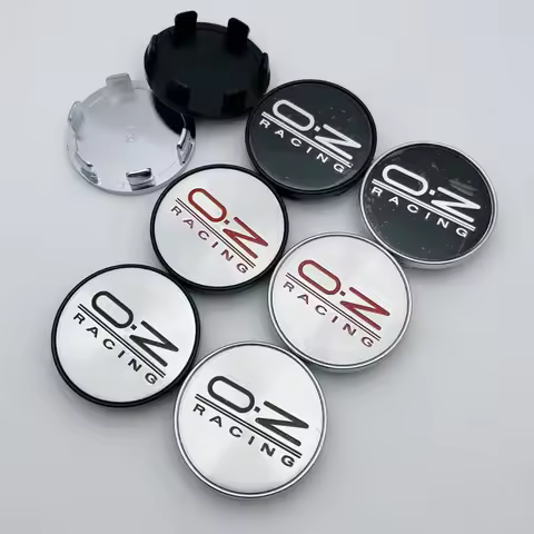 4pcs/set O.D 54mm Clips 49mm Car Wheel Center Caps OZ O.Z Racing Logo Emblem Badge Wheel Rims Dust C