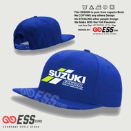 Suzuki Ecstar Suzuki Genuine Oil Snapback Hat / Racing Hat