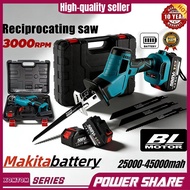 Makita 588VF Cordless Reciprocating Saw Blades Metal Cutting Wood Tool Gergaji Elektrik Battery Chai