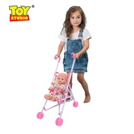 Toy Studio BABY DOLL STROLLER BABY Stroller Toy Children's DOLL Stroller 50CM