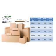 Carton Box Packaging Courier Box Karton Kotak Courier (B-FLUTE 3mm)