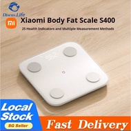 【SG Local】Xiaomi S400 Body Composition Scale Weight loss health weight  25 Body Composition Indicato