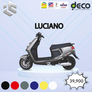 มอเตอร์ไซค์ไฟฟ้า Deco รุ่น Luciano จดทะเบียนได้ มาตรฐาน ISO9001:2015 ผ่านการรับรองจากทุกหน่วยงาน