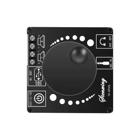 YS-AP50L CS8673E Power Amplifier Board Dual Channel Audio Power Amplifier Bluetooth-compatible 5.1 D