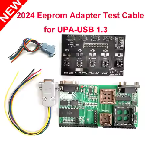 2024 UPA-USB Eeprom Adapter Test Cable TMS NEC Compatible with UPA USB Program S New Version Pinout 