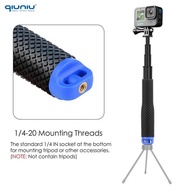 QIUNIU Waterproof Extendable Handheld Telescoping Pole For Gopro Hero Go Pro Akaso Insta360 DJI