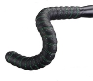 Bicycle Bar Tape - BTP Synthetic Leather Bar Tape - Black & Green