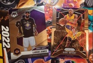 LeBron James LBJ 20/21 Panini Mosaic FINAL MVP Champion Trophy Captain NBA Basketball Card pw/ D Wad