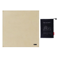ShineTrip 山趣 露營焚火防火布 S 50 x 50cm  卡其色  1個