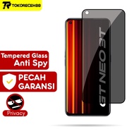 Tempered Glass Anti Spy Glass REALME GT Neo 3 GT Neo 3T/ GT Neo 2/ GT Master/ Realme XT Screenguard 