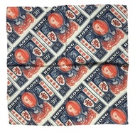 香港重光郵票絲巾