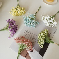 Simulation Gypsophila Bride Wedding Decoration Room Decoration Holding Bouquet Feel Soft Glue Small 