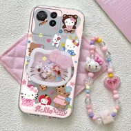 Cute Cat HTC U24Pro U23pro U20 Desire 22 21 20 Pro Magnetic Stand Phone Case Protective
