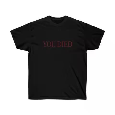 You Died Video Game Shirt Dark Souls