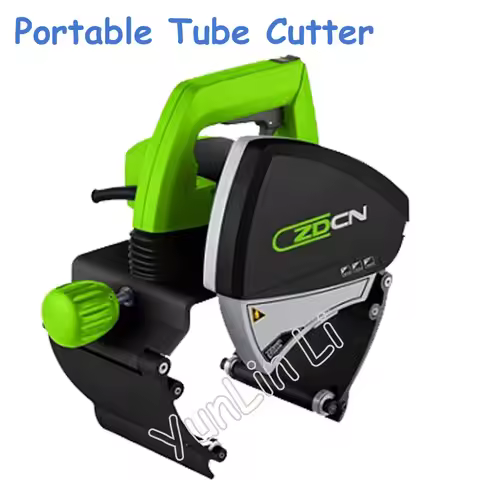ZD220 Copper/Steel Pipe Cutter Electric Pipe Cutter Handheld Round Pipe Cutting Machine 15-220mm Pip