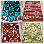 2x3 Carpet Rug 160x210 cm/ MODERNO Rug/ Without Tassels Minimalist Patterned Carpet/
