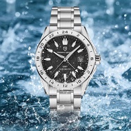 PAGANI DESIGN Classic Luxury GMT Automatic Men's Watch Top Brand Sapphire Glass Stainless Steel Wate