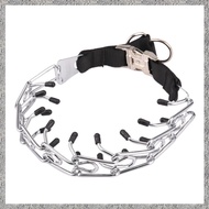 Dog Prong Training Collar Metal Pinch Dog Collar with Comfort Tips