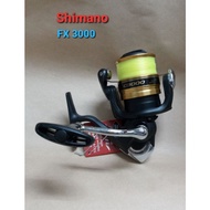 SHIMANO Introductory FX3000 Spinning Wheel Reel Without Box With Thread