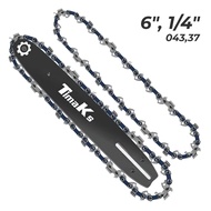 Bar & Rantai Chainsaw 6” 8” 12” Inch Guide Bar Sparepart Gergaji Mesin-6764