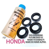 FORK OIL SEAL / DUST SEAL 0 EX5 DREAM LC135 SRL110 WAVE125 WAVE110 DASH FUTURE DASH 125 WAVEDX WAVE 