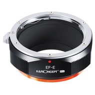 K&F Concept Lens Mount Adapter Canon EOS Lens to Sony Alpha Nex E-Mount Camera Body fits Sony NEX-3 