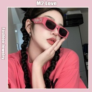 Small Frame Letter Sunglasses 2025 New Ins Sunglasses Punk Style Street Style Glasses Uv400
