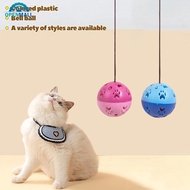 OPENMALL Cat Hanging Interactive Toy Cat Spring Ball Toy with Bell Kitten Funny Teaser Toy Training 